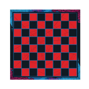 Spider-Man Marvel Checkers Set