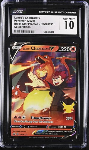 CGC 10 Lance's Charizard (SWSH 133) Sword & Shield Promo