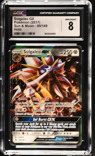 CGC 8 Solgaleo GX Sun & Moon #89/149 (Cabinet)
