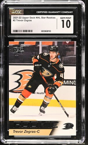 CGC 10 Trevor Zegras NHL Star Rookies #8