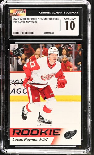 CGC 10 Lucas Raymond Nhl Star Rookies #20