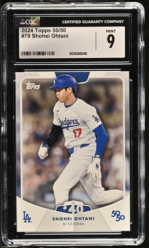 CGC 9 Shohei Ohtani #79 (Cabinet)