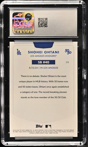 CGC 9 Shohei Ohtani #79 (Cabinet)