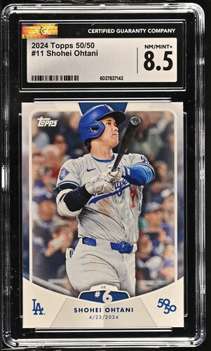 CGC 8.5 Shohei Ohtani 50/50 #11