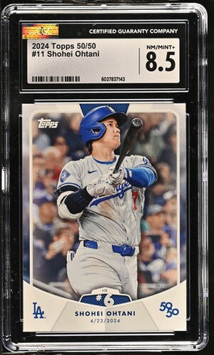 CGC 8.5 Shohei Ohtani 50/50 #11