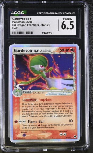CGC 6.5 Gardevoir Dragon Frontiers Holo #93 (Cabinet)