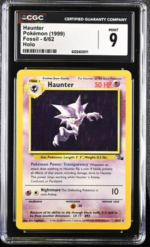 CGC 9 Haunter Fossil Holo #6