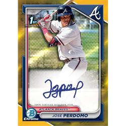 2024 Topps Bowman Chrome Baseball Autograph HTA