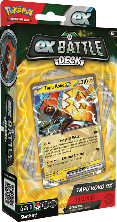 Pokemon ex Battle Deck Tapu Koko