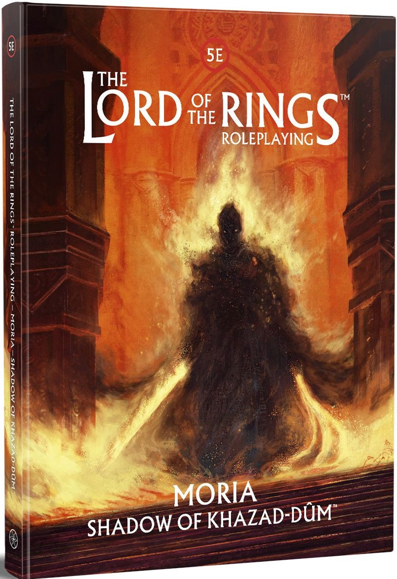 The Lord of The rings RPG 5E Moria Shadow of Khazad-DUM HC