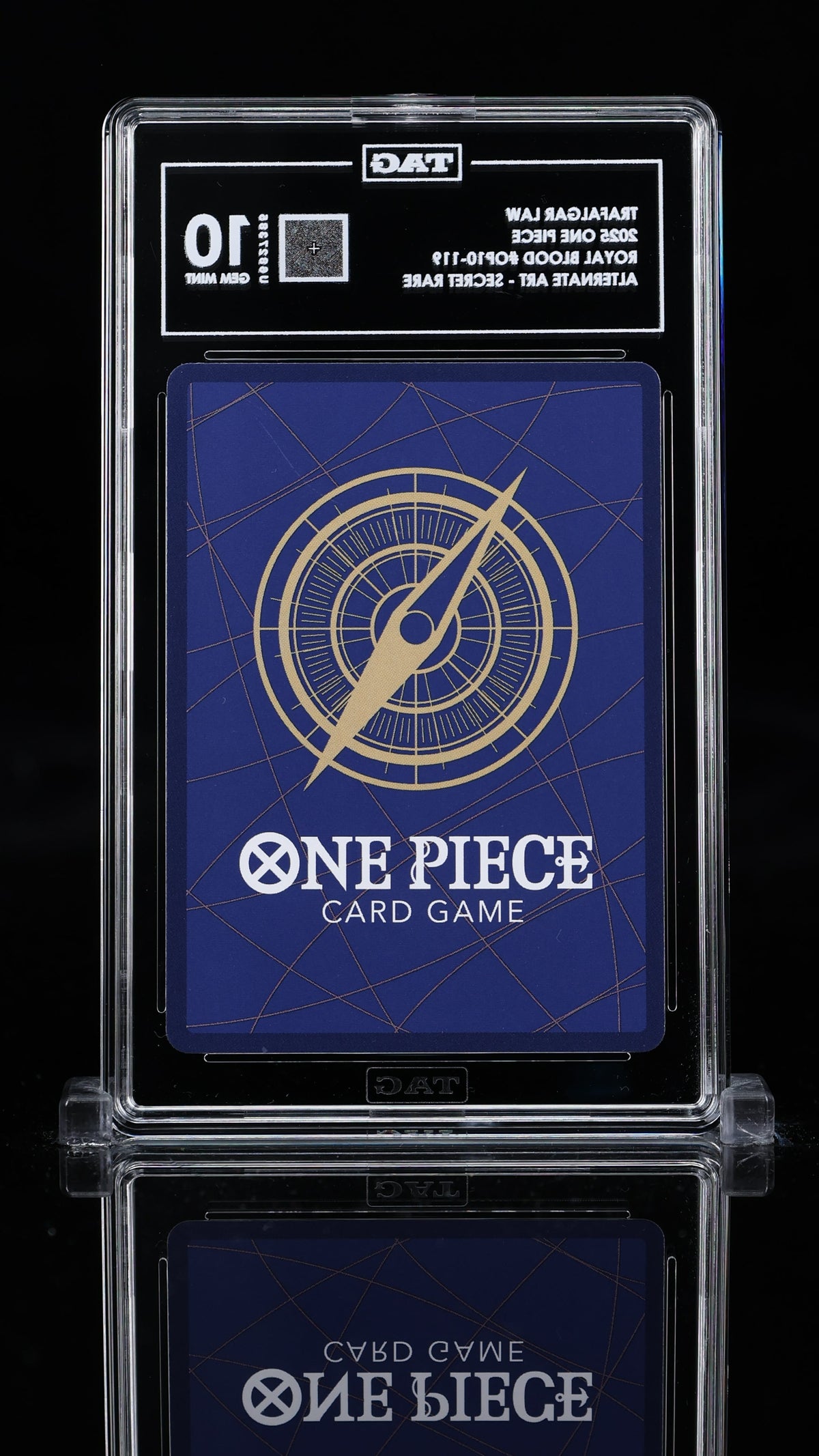 TAG 10 Trafalgar Law #op10-119 Royal Blood Secret Rare (Cabinet)