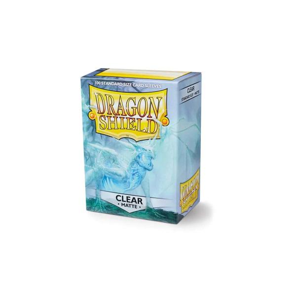 Dragon Shield: Matte Clear Angrozh 100ct