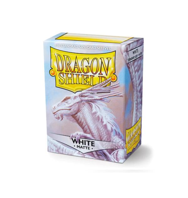 Dragon Shield Matte White 100ct Bounteous