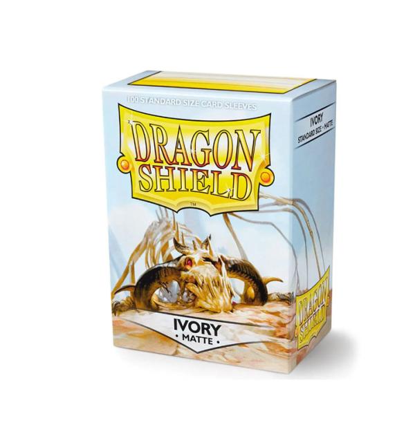 Dragon Shield Matte Ivory 100ct Ogier