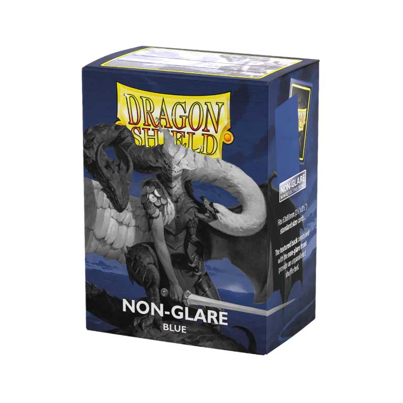 Dragon Shield Sleeves Matte Non-Glare Blue 100ct