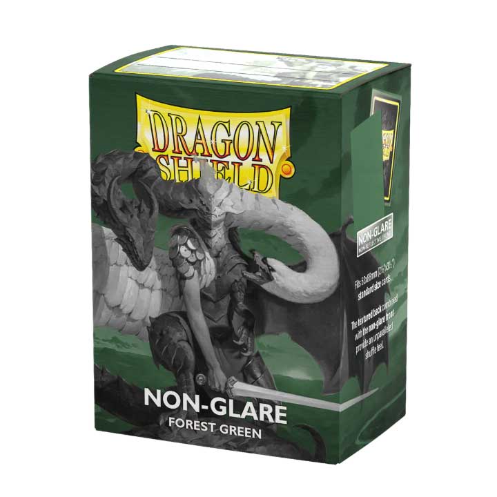 Dragon Shield Sleeves Matte Non-Glare Forest Green 100ct