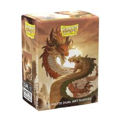 Dragon Shield Matte Dual Art Wood Snake 2025 100ct