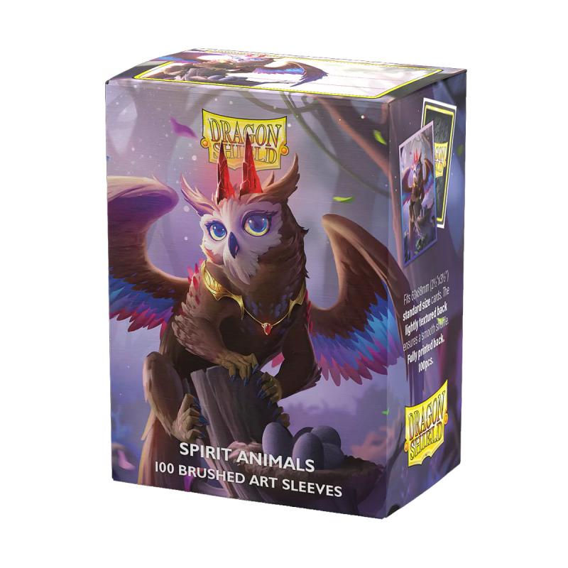 Dragon Shield Sleeves Brushed Art The Dragowlis 100ct