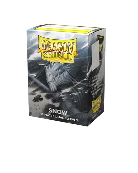 Dragon Shield Standard Sleeves Matte Snow Nirin 100ct
