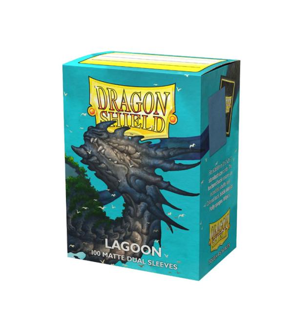 Dragon Shield: Matte Dual Lagoon Saras 100ct Sleeves