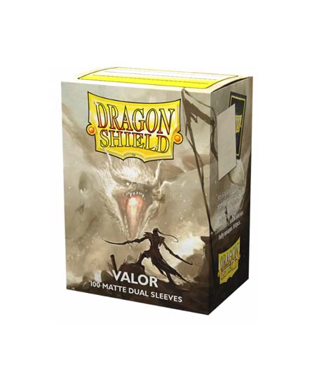 Dragon Shield: Matte Dual Valor 100ct Sleeves