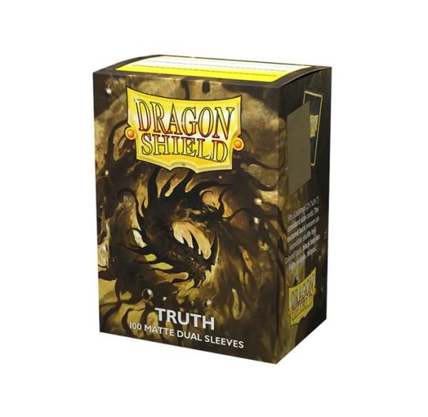 Dragon Shield: Matte Dual Gold Truth 100ct Sleeves
