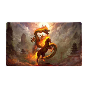 Dragon Shield Art Playmat & Tube Fire Horse 2026
