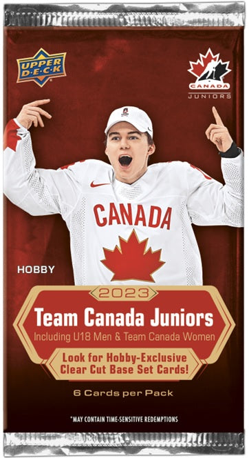 22/23 Upper Deck Team Canada Juniors Hockey