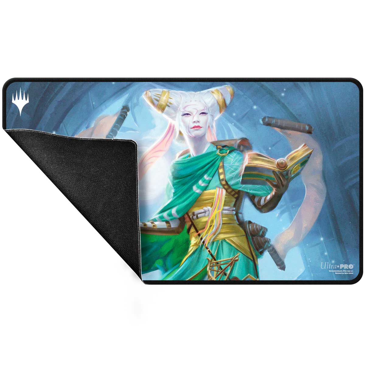 UG Playmat MTG Innistrad Remastered Black Stitched PW A