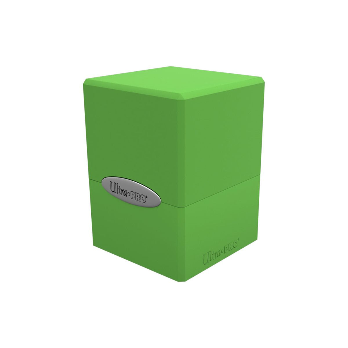 Deck Box Satin Cube Lime Green