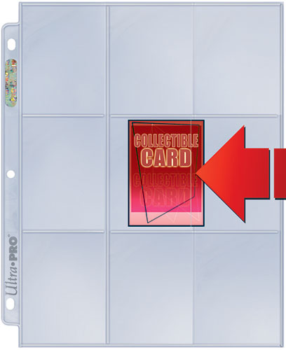 Ultra Pro  Premium Side Load  9 Pocket Page