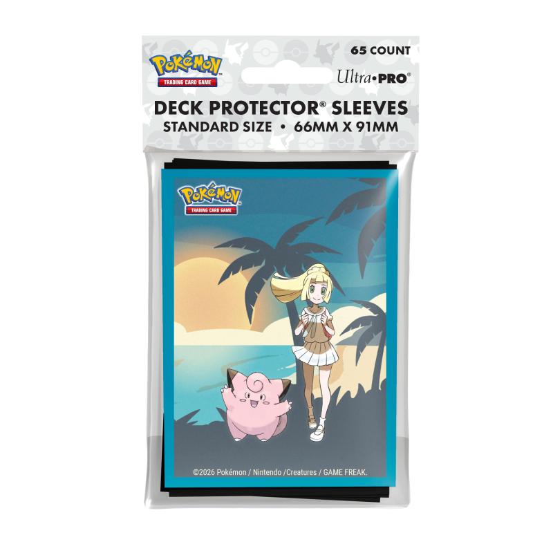 Pokemon Lillie & Clefairy Deck Protectors