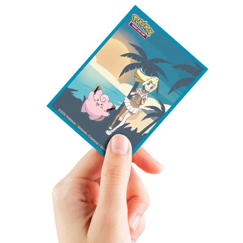 Pokemon Lillie & Clefairy Deck Protectors