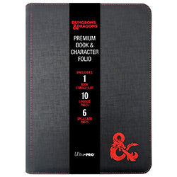 DND Premium Zippered Book & Character Folio