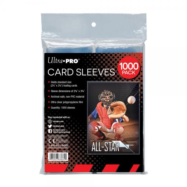 Card Sleeves Store Safe 1000ct LIMIT 10
