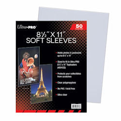 8.5 x 11 Document Soft Sleeves