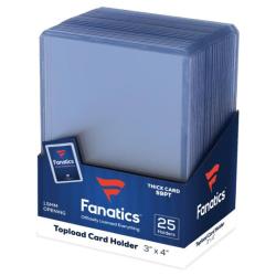 Fanatics Toploads 59pt  25ct Pack - LIMIT 4
