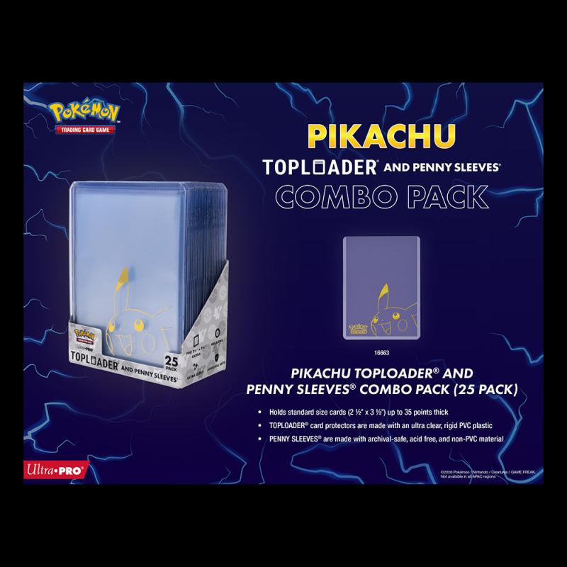 Toploads 3x4 Pokemon Pikachu W/Sleeves Limit 10