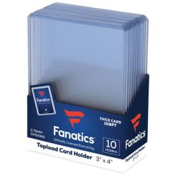 Fanatics Toploads 108pt  10ct Pack - LIMIT 4
