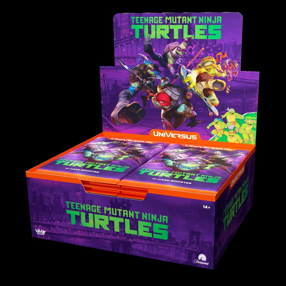 Teenage Mutant Ninja Turtles: Booster - Let's Play! Cards and Games! Teenage Mutant Ninja Turtles: Booster - Let's Play! Cards and Games!