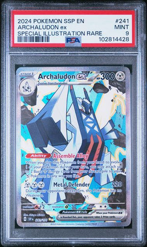 PSA 9 Archaludon #241 SIR Surging Sparks