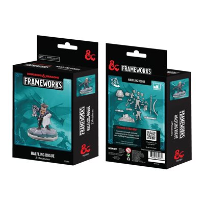 D&D Frameworks: Wave 2A: Male Halfling Rogue