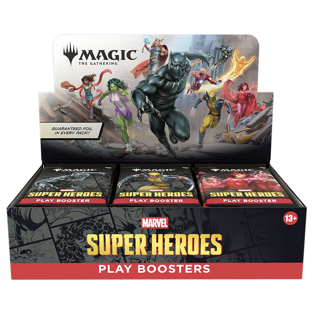 MTG Marvel Super Heroes Play Booster