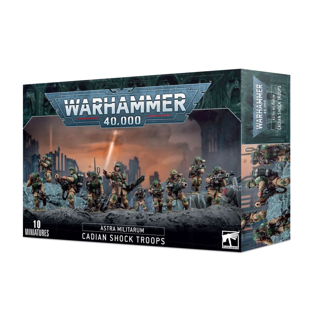 Warhammer - Astra Militarum - Cadian Shock Troops