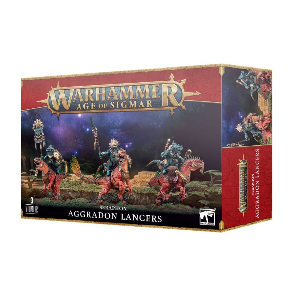Warhammer: Age of Sigmar: Seraphon - Aggradon Lancers