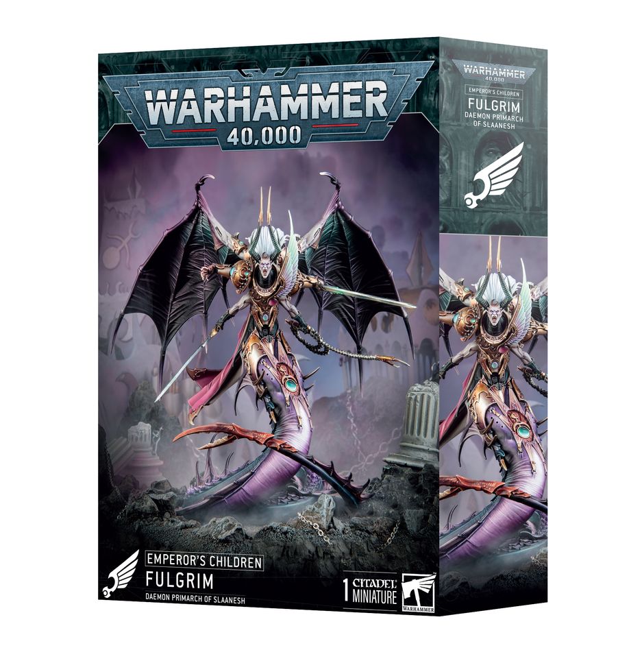 Warhammer 40,000: Emperor's Children Fulgrim - Daemon Primarch of Slaanesh