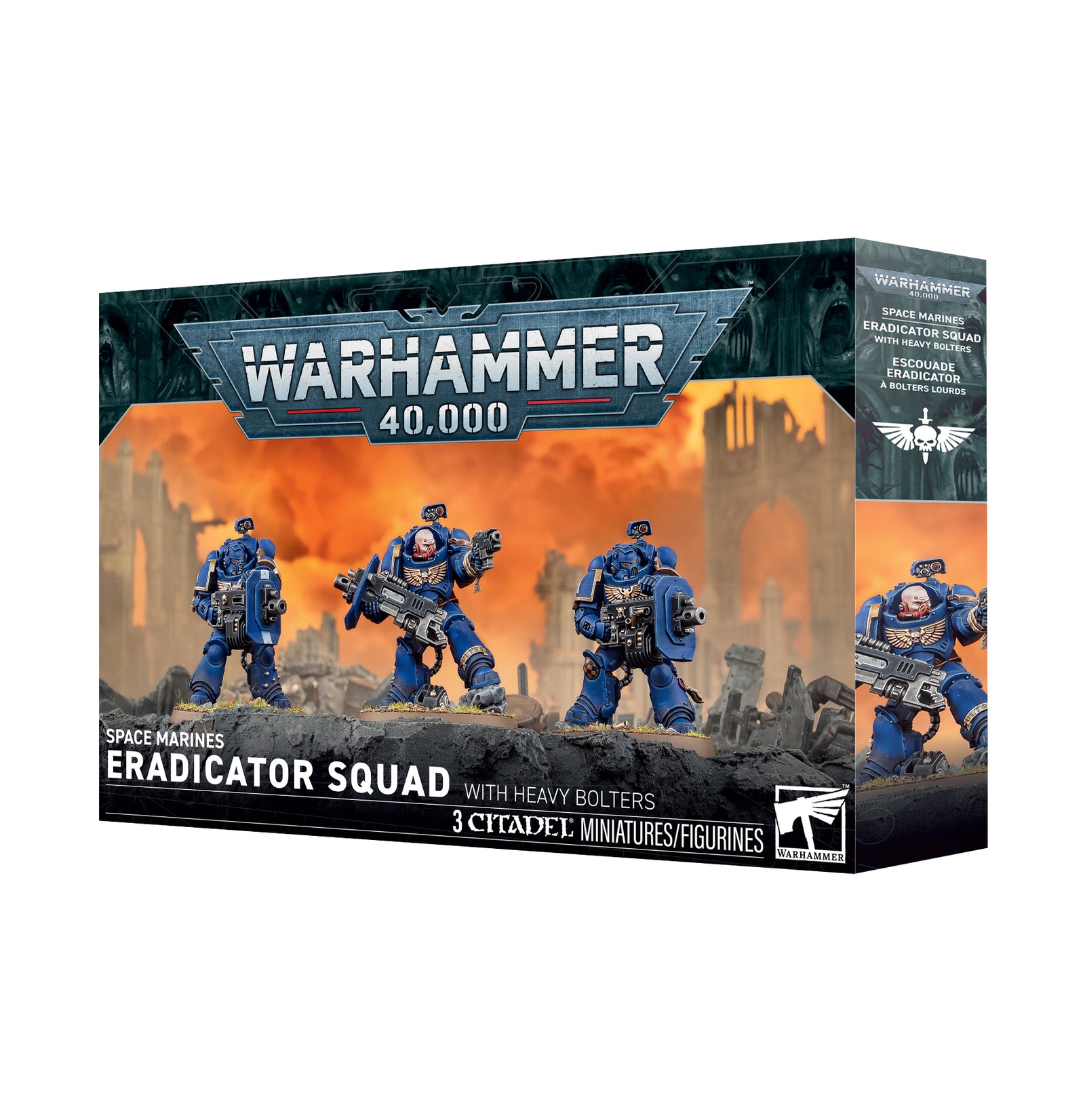 Warhammer 40,000: Space Marines Eradicator Squad With Heavy Bolters