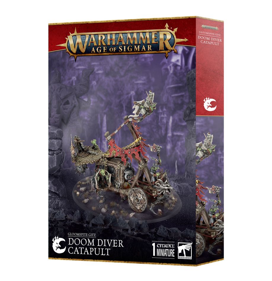 Warhammer Age of Sigmar: Gloomspite Gitz  Doom Diver Catapult