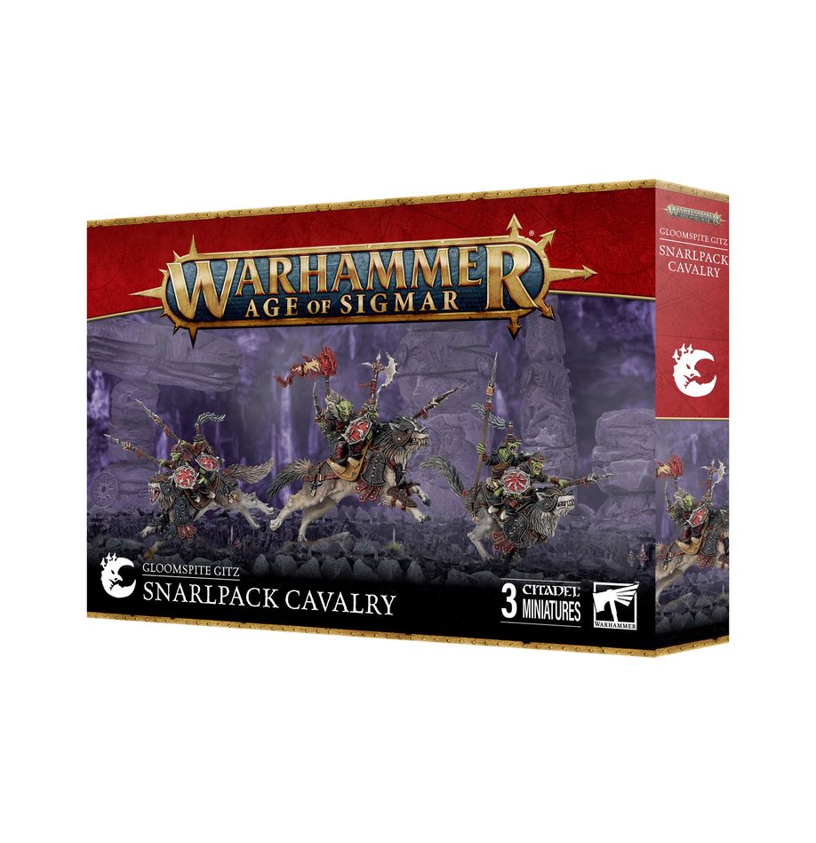 Warhammer Age of Sigmar: Gloomspite Gitz  Snarlpack Cavalry