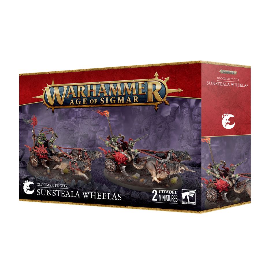 Warhammer Age of Sigmar: Gloomspite Gitz  Sunsteala Wheelas